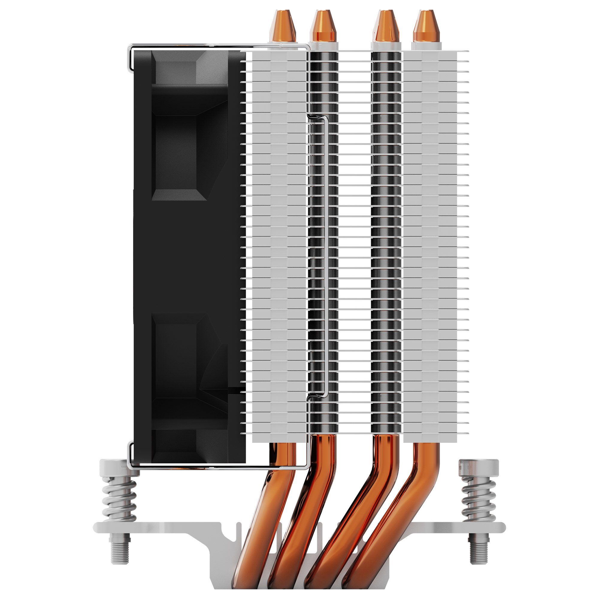 LC-Power CPU-Kuehler 4 Heatpins f.AM5 AM4.1851.1700.1200.115x 92mm - CPU-K�hler - AMD Sockel AM4 (Ryzen)