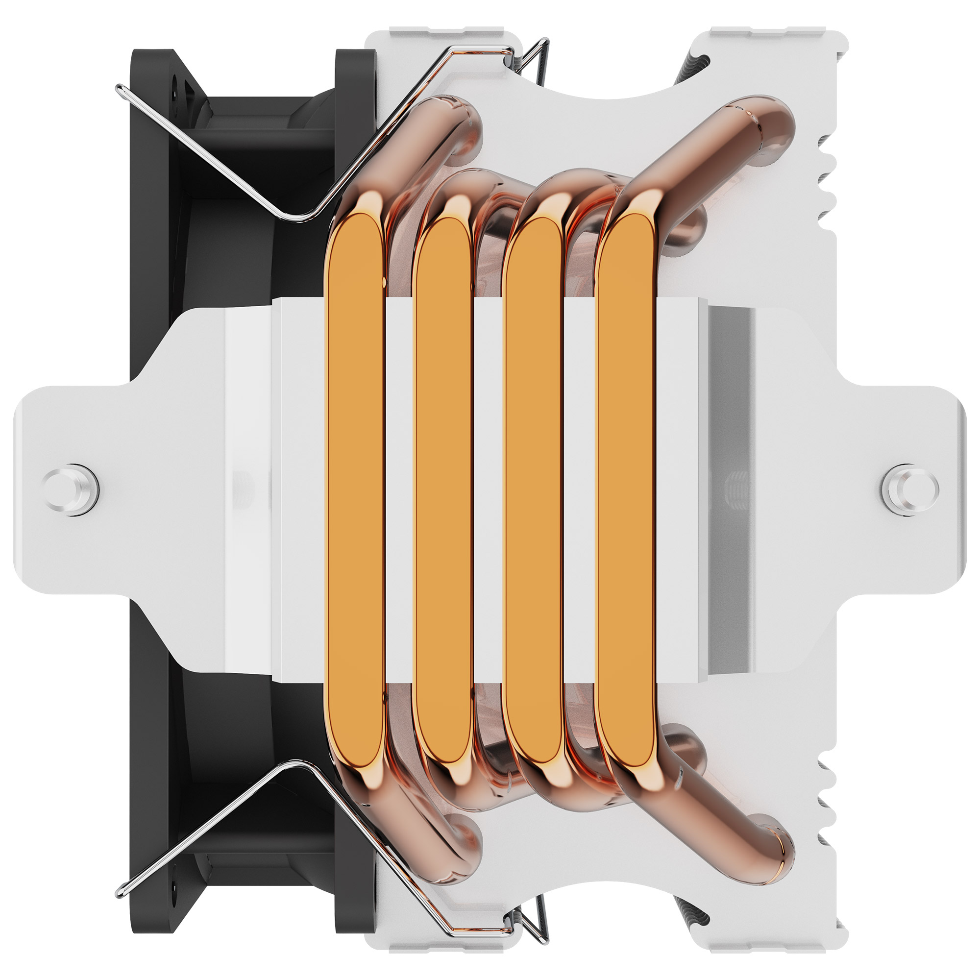 LC-Power CPU-Kuehler 4 Heatpins f.AM5 AM4.1851.1700.1200.115x 92mm - CPU-K�hler - AMD Sockel AM4 (Ryzen)