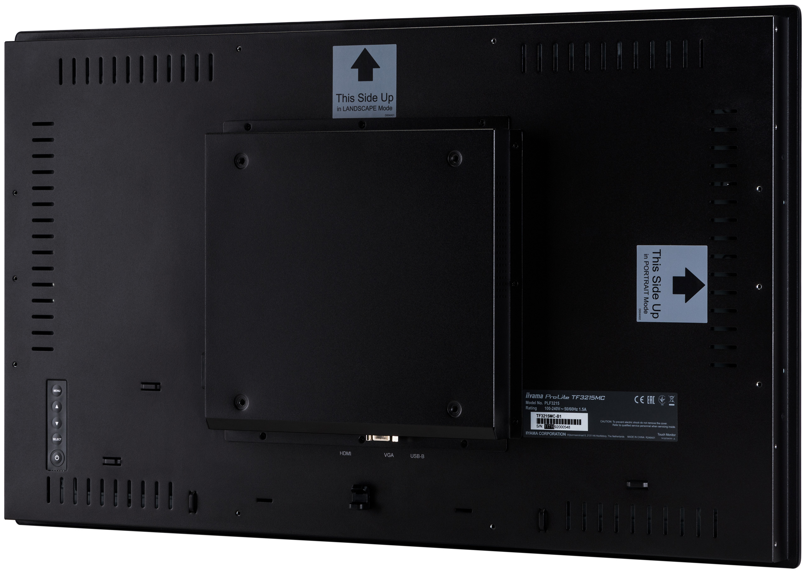 iiyama ProLite TF3215MC-B2 computer monitor 80 cm (31.5) 1920 x 1080 pixels Full HD LED Touchscreen Kiosk Black
