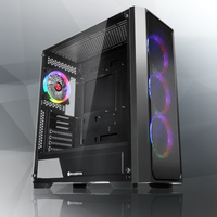 RAIJINTEK PONOS MS4 Gehuse - schwarz - Midi/Minitower - ATX