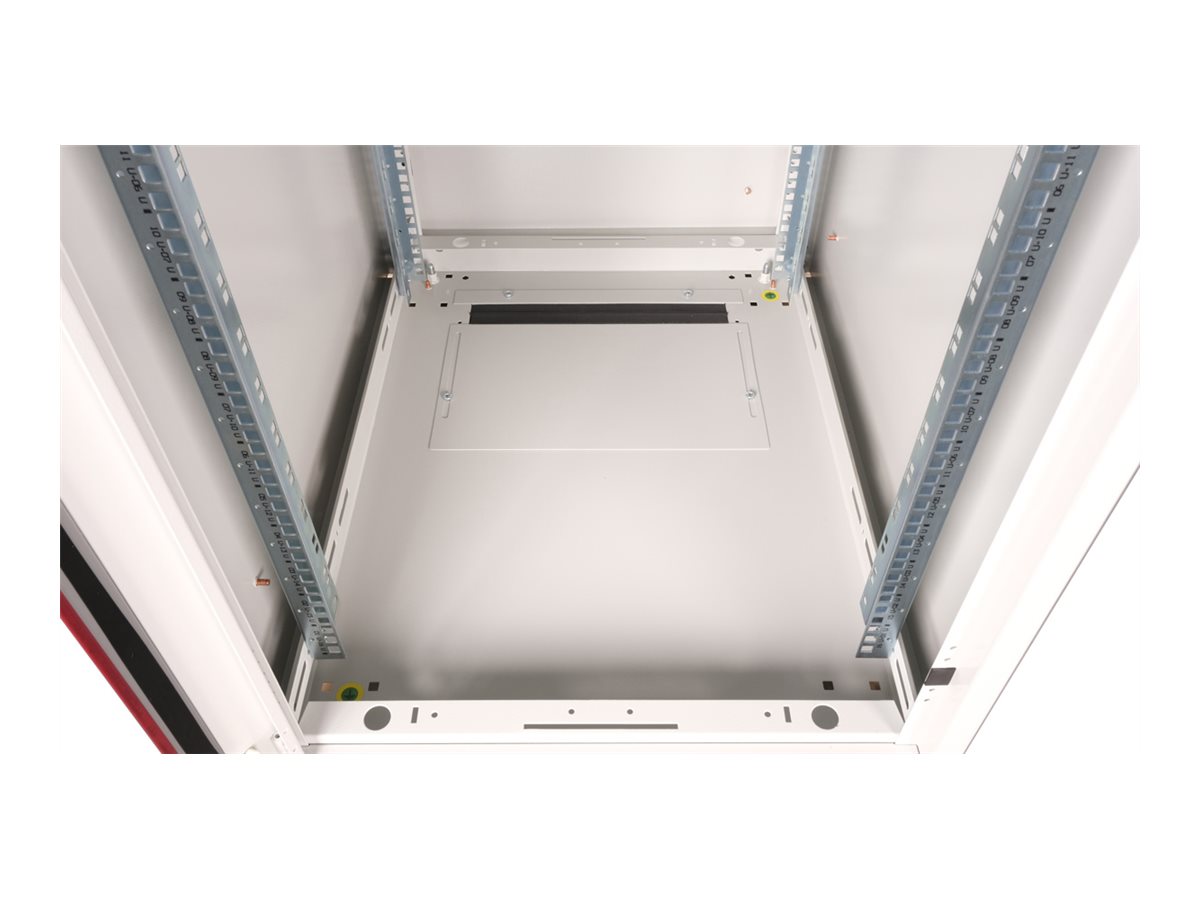 ROLINE Pro - Schrank Netzwerkschrank - mit Glast�r, 600 x 800 mm (B x T)