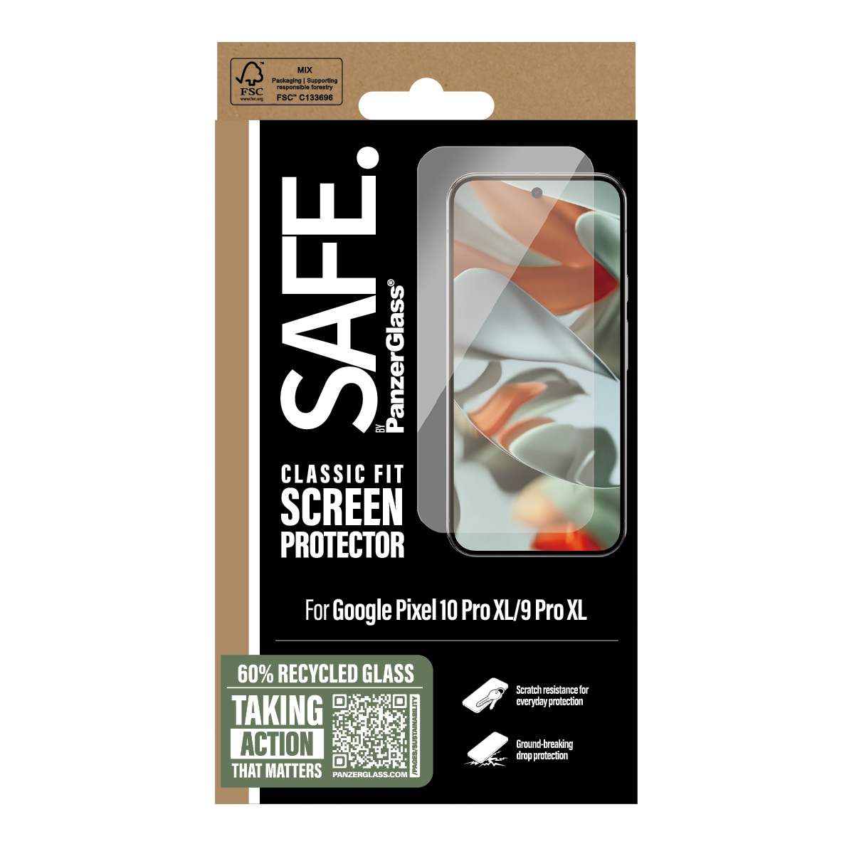PanzerGlass SAFE Screen Protector Google Pixel 10 Pro XL 9