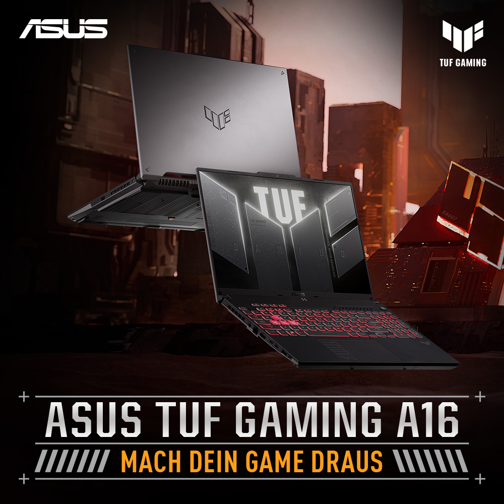 ASUS TUF Gaming A16 FA607NUQ-RL038W 16 WUXGA Ryzen 7 170 - Notebook - 3,2 GHz