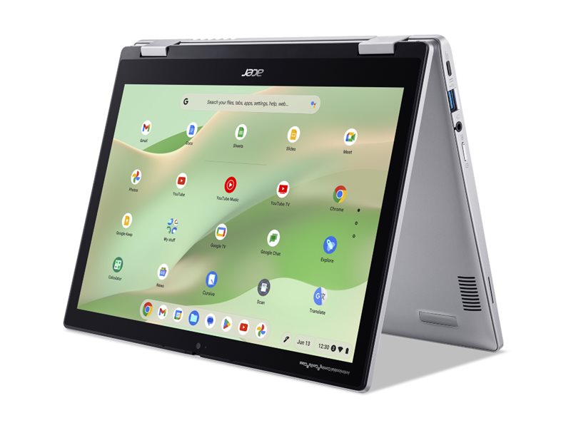 Acer Chromebook Spin 312 CP312-1HN - Flip-Design - Intel N-series N100 - Chrome OS - UHD Graphics - 4 GB RAM - 128 GB eMMC - 31 cm (12.2)