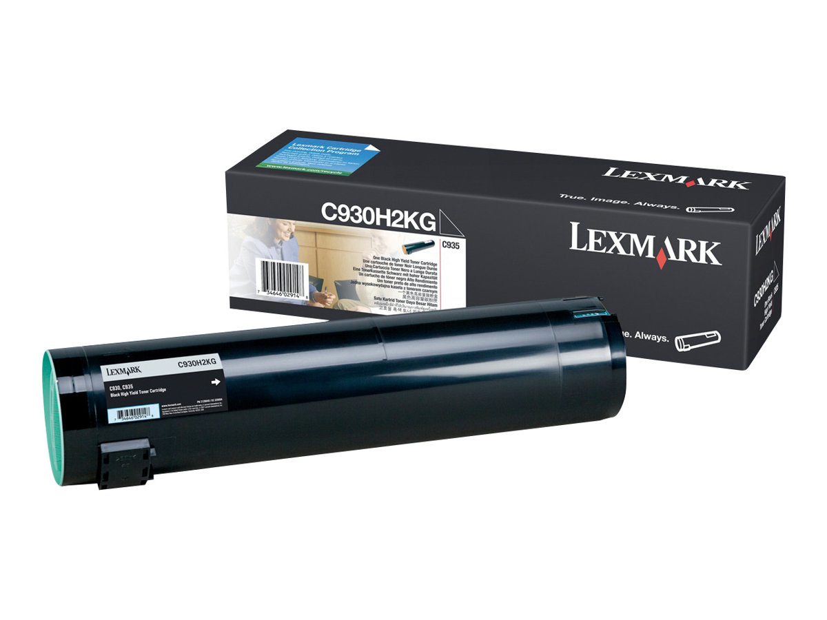 Lexmark C930H2KG toner cartridge 1 pc(s) Original Black