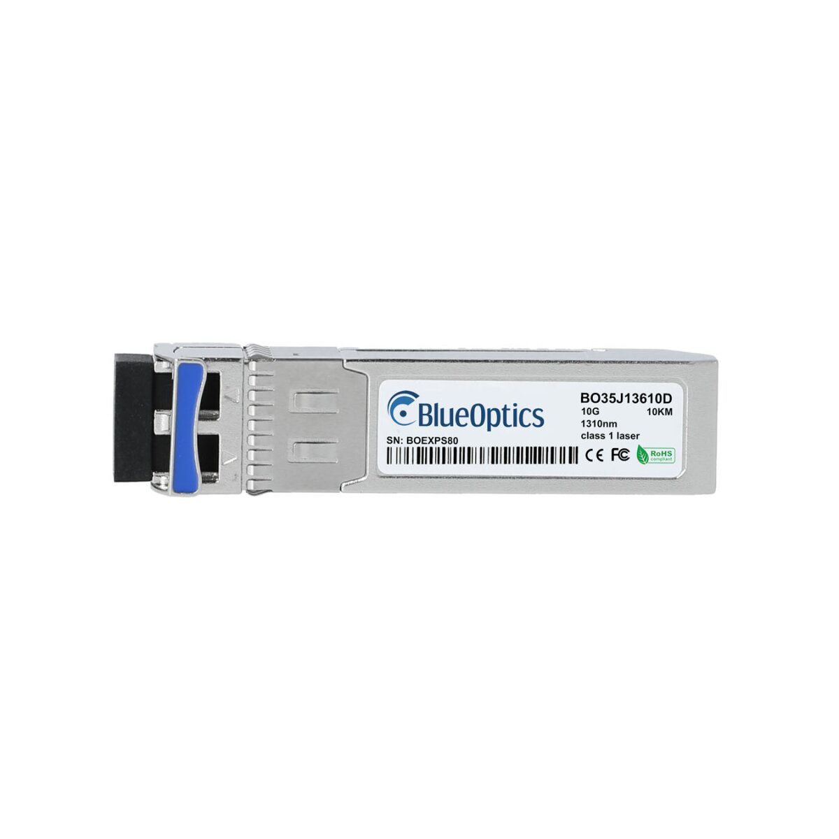 BlueOptics Grandstream F-SM1310-10KM-10G BlueOptics BO35J13610D SFP+ Transceiver, 10GBASE-LR, Singlemode Fiber, 1310nm, 10KM
