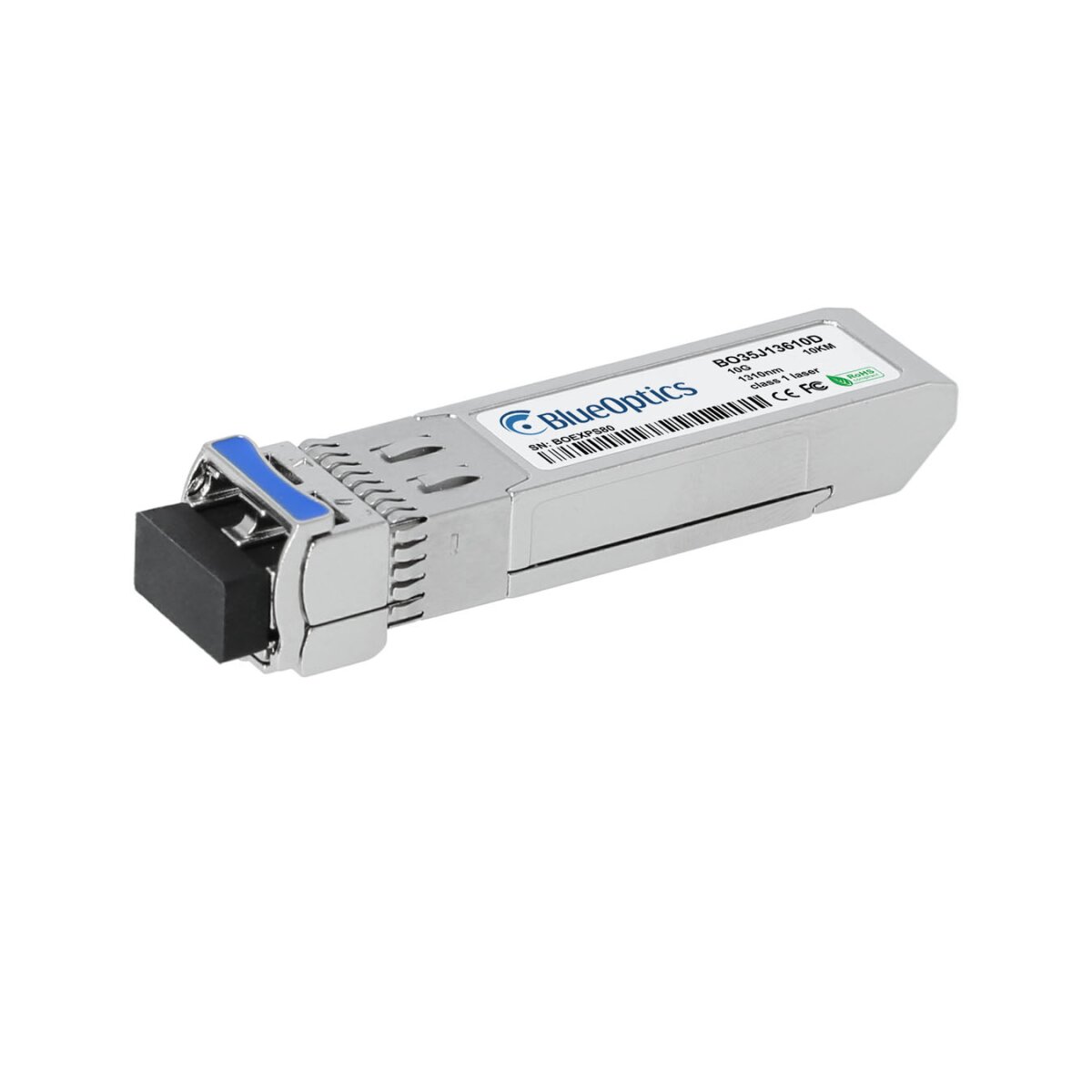 BlueOptics Grandstream F-SM1310-10KM-10G BlueOptics BO35J13610D SFP+ Transceiver, 10GBASE-LR, Singlemode Fiber, 1310nm, 10KM