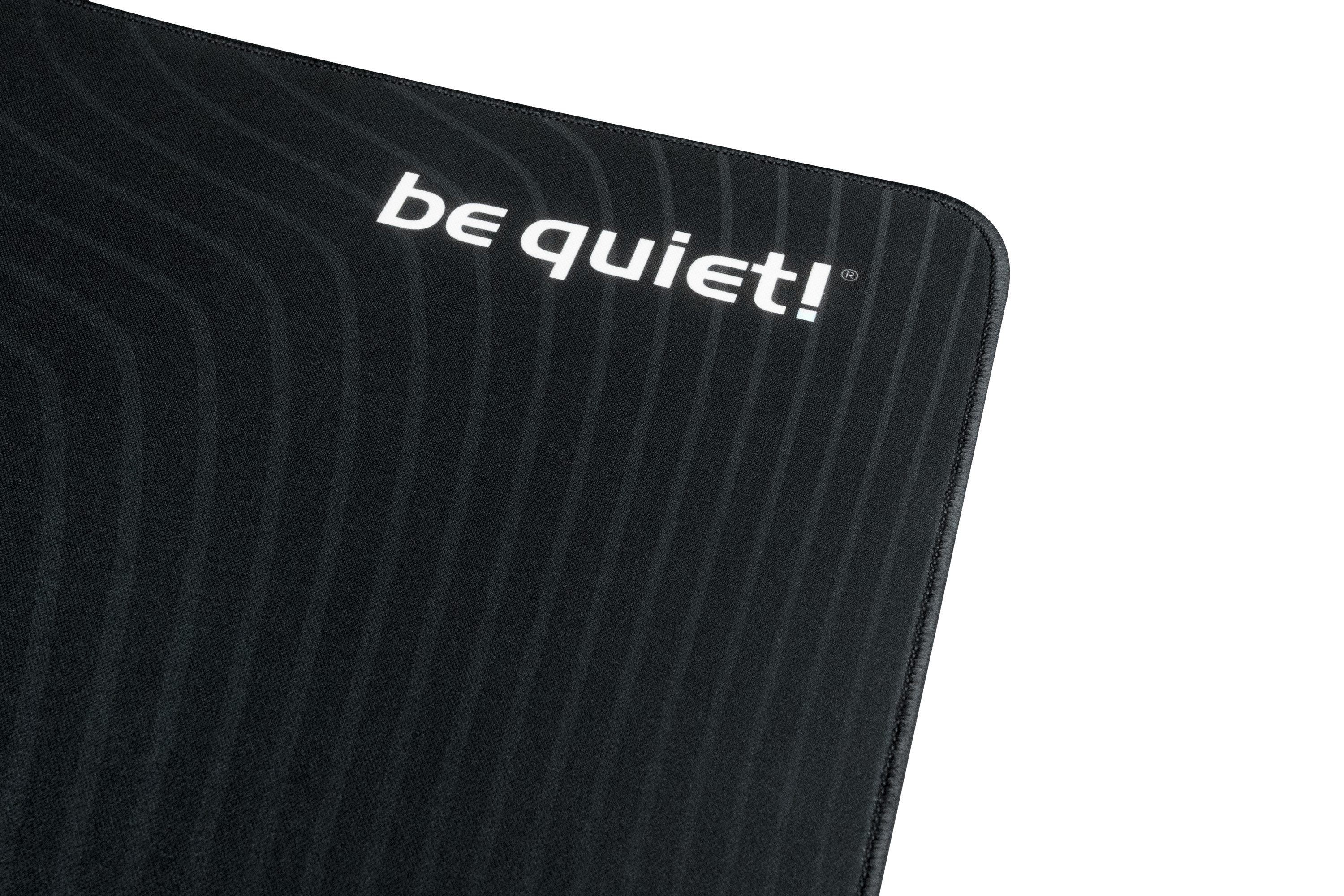 be quiet! Mousepad XL Tappetino per mouse per gioco da computer Nero