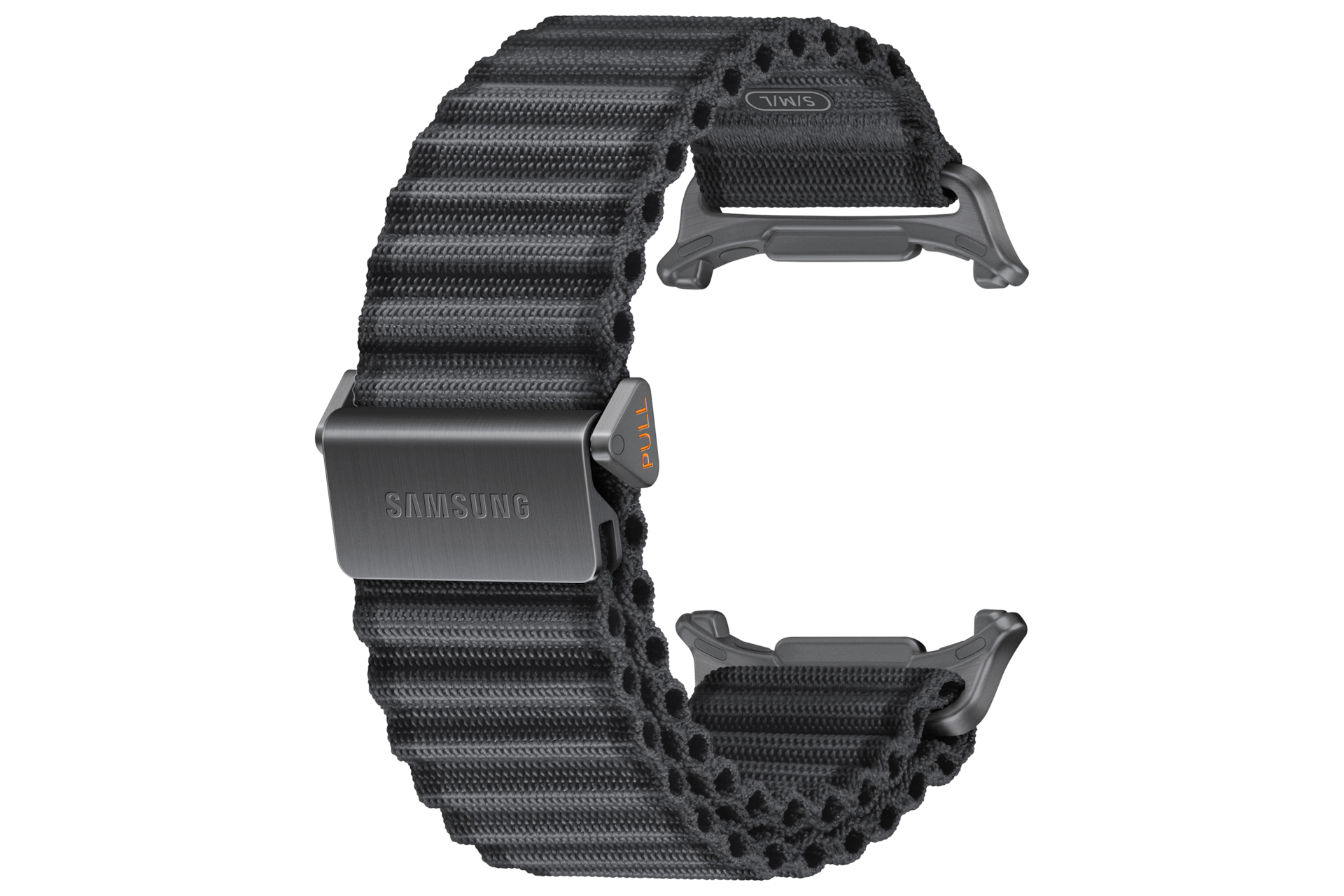 Samsung Trail Band (S/M/L) for Galaxy Watch Ultra2 Grupo de rock Negro Tela