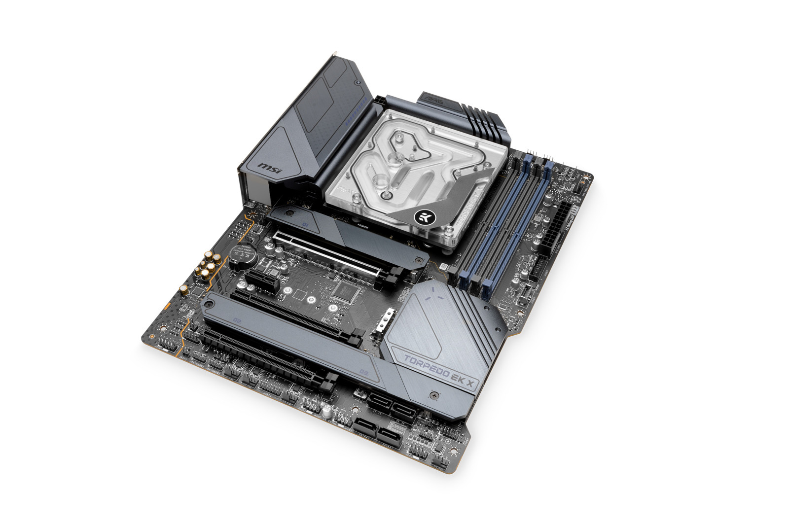 EK Water Blocks Mana LiteBlock MAG Torpedo Z690 D-RGB Refroidissement par eau + dissipateur thermique