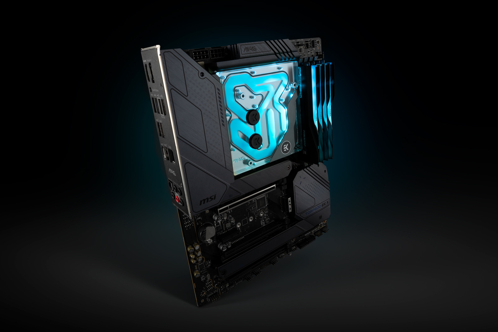 EK Water Blocks Mana LiteBlock MAG Torpedo Z690 D-RGB Refroidissement par eau + dissipateur thermique