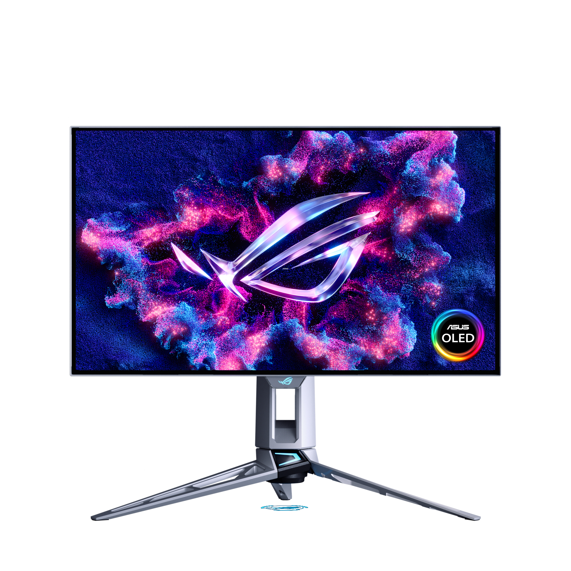 ASUS ROG Swift OLED PG27AQWP-W computer monitor 67.3 cm (26.5) 2560 x 1440 pixels Quad HD LCD Silver