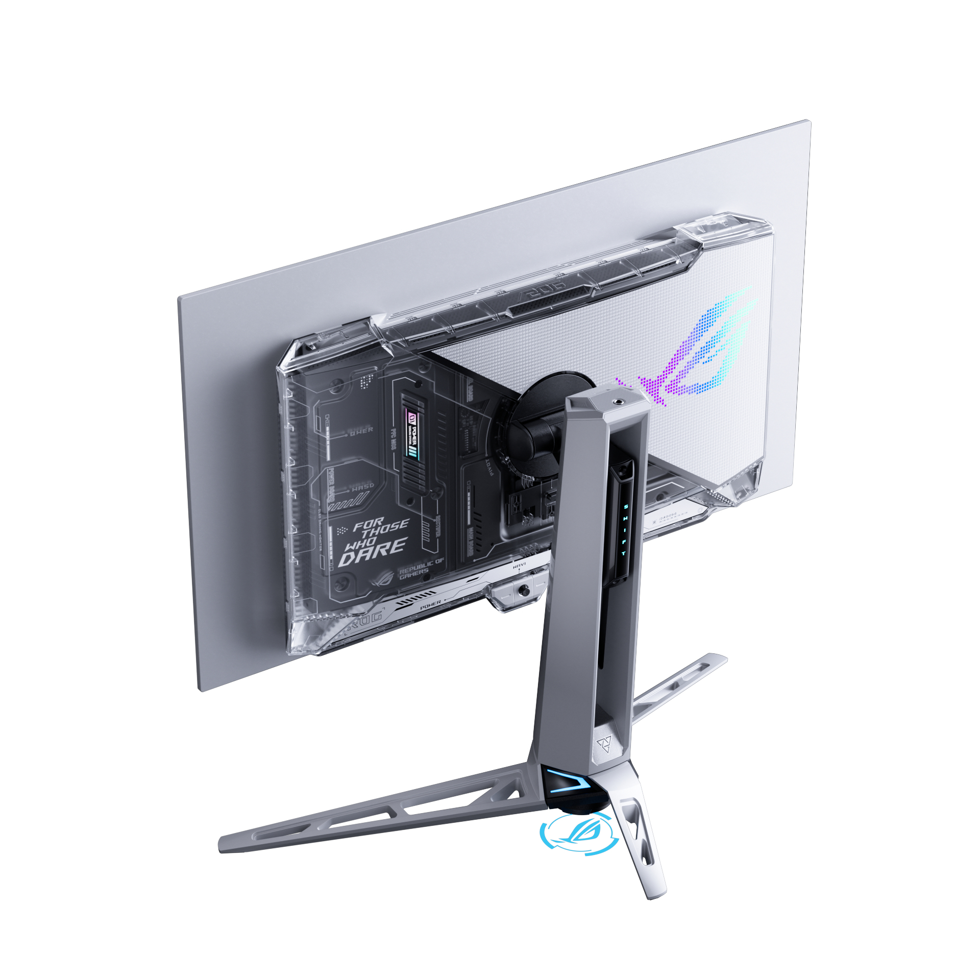 ASUS ROG Swift OLED PG27AQWP-W computer monitor 67.3 cm (26.5) 2560 x 1440 pixels Quad HD LCD Silver