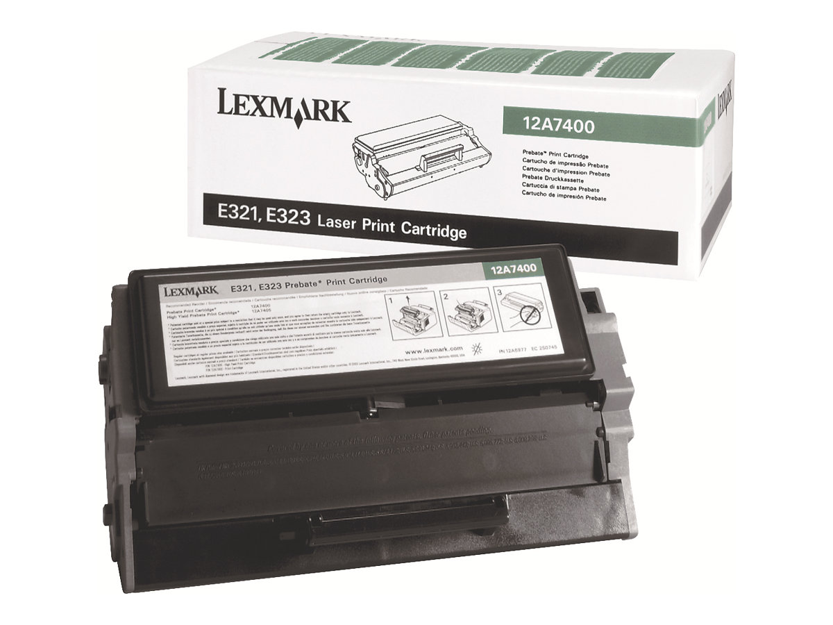 Lexmark 0012A7400 Cartouche de toner Original Noir