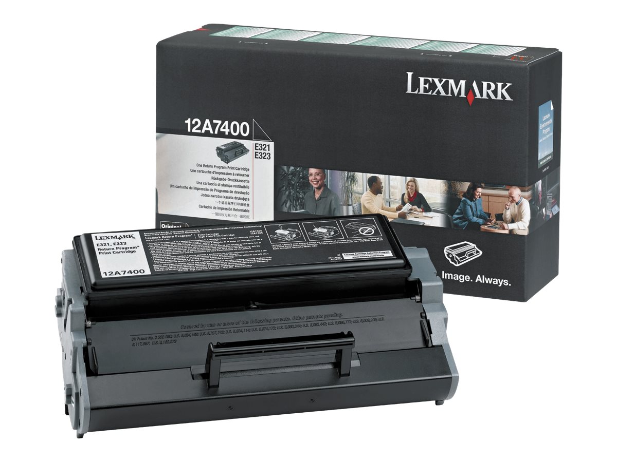 Lexmark 0012A7400 Cartouche de toner Original Noir