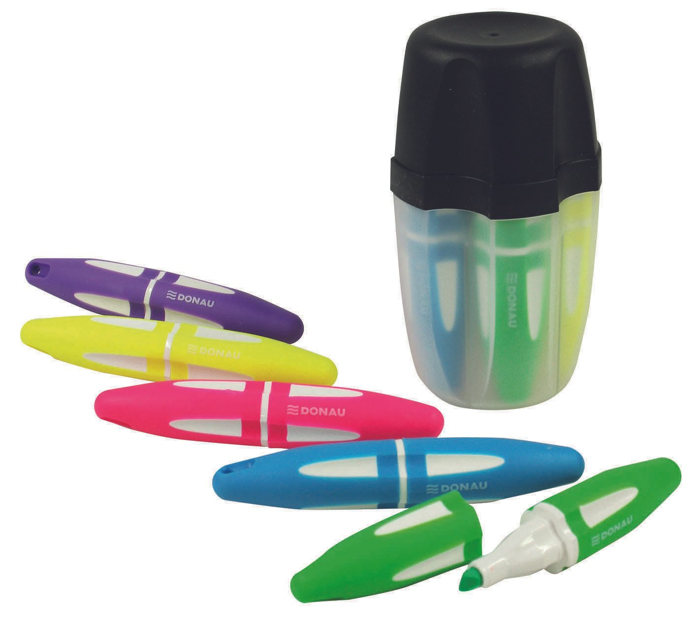 Donau Elektronik Textmarker farbsortiert