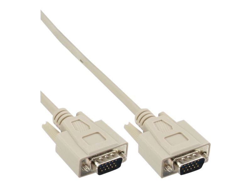 InLine 17712A cable VGA 3 m VGA (D-Sub) Beige