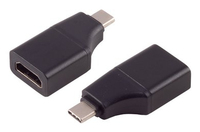 S/CONN maximum connectivity Adapter USB-C auf HDMI Stecker 4K 60HZ - Adapter - Digital/Daten