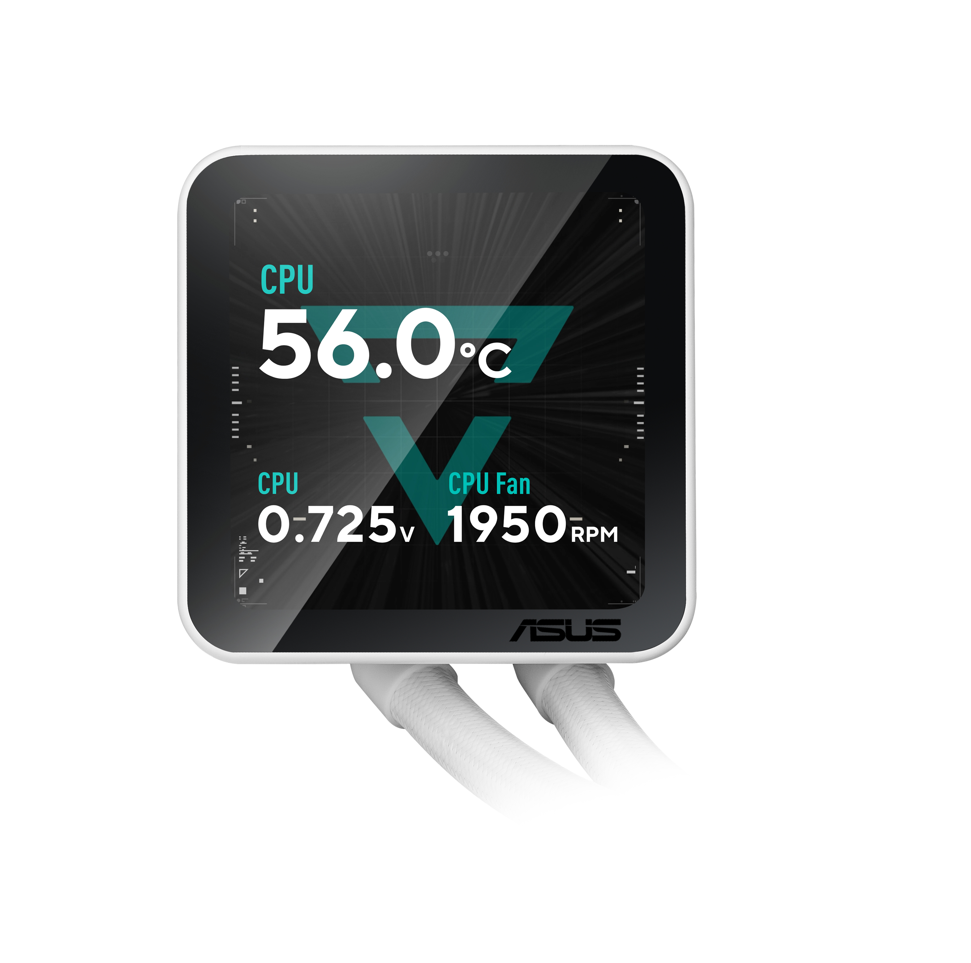 ASUS PRIME LC II 360 ARGB LCD WHT Processor All-in-one liquid cooler 12 cm White 1 pc(s)