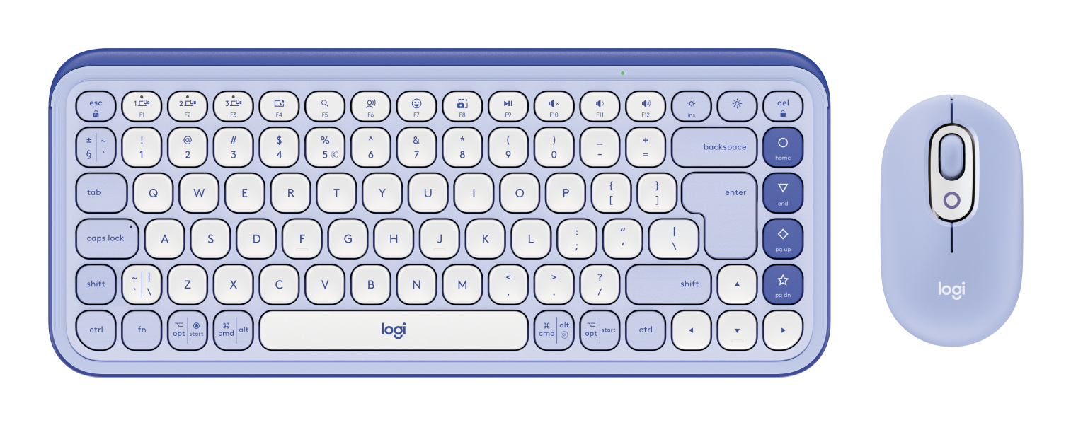 Logitech POP Icon Combo - Tastatur-und-Maus-Set