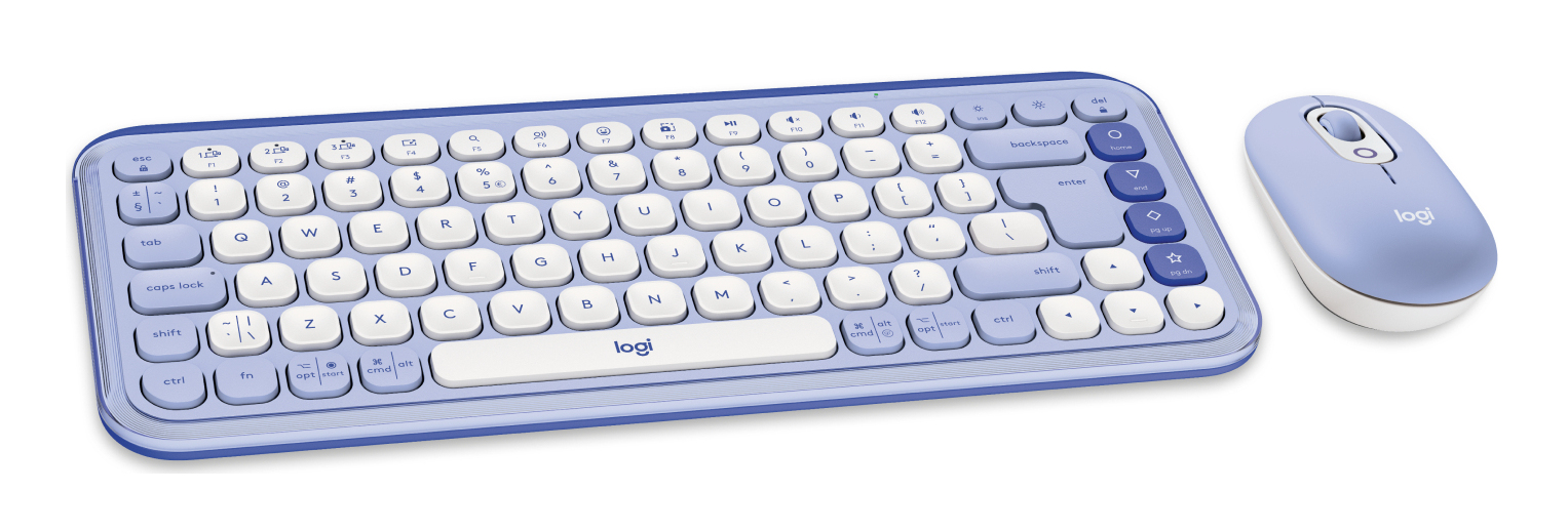 Logitech POP Icon Combo - Tastatur-und-Maus-Set