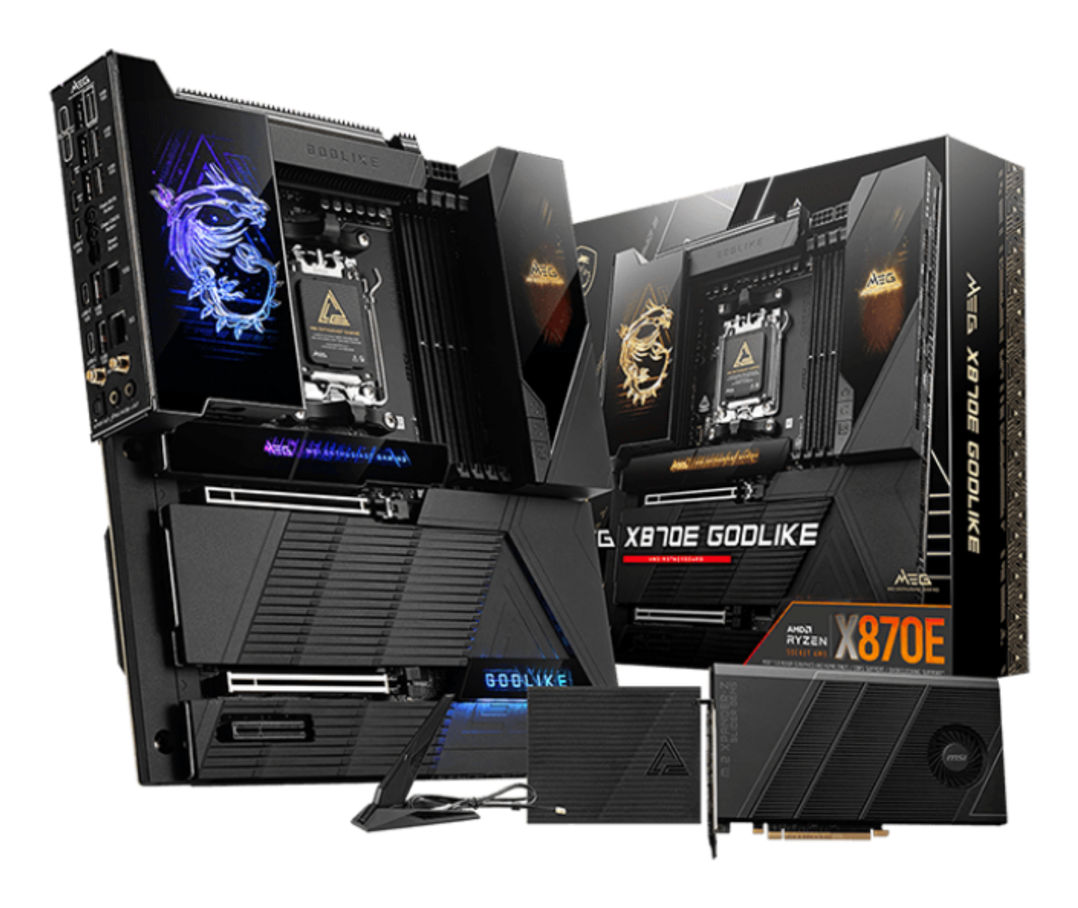 MSI MEG X870E GODLIKE placa base AMD X870E Zcalo AM5 ATX extendida