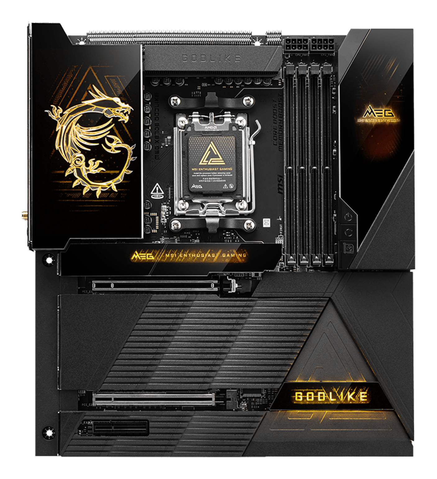 MSI MEG X870E GODLIKE placa base AMD X870E Z�calo AM5 ATX extendida