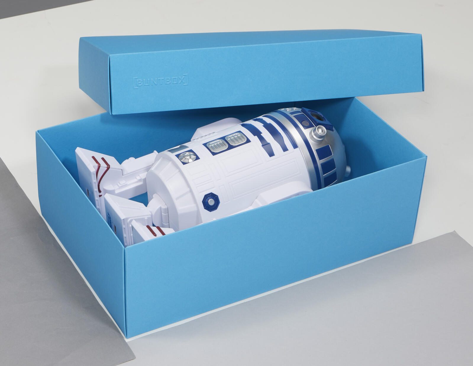 Buntbox XL Geschenkboxen blau 72-2