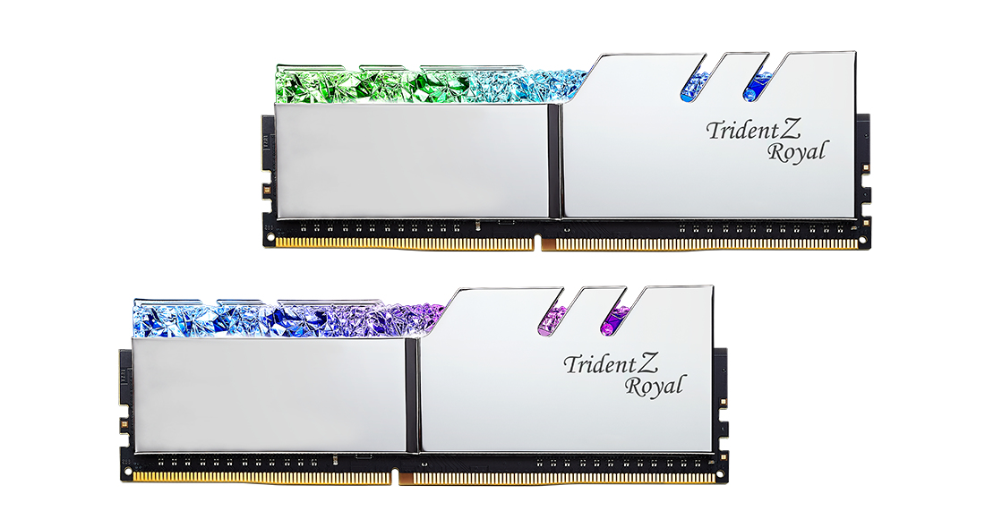 G.Skill Trident Z Royal F4-4266C19D-32GTRS module de mmoire 32 Go 2 x 16 Go DDR4 4266 MHz
