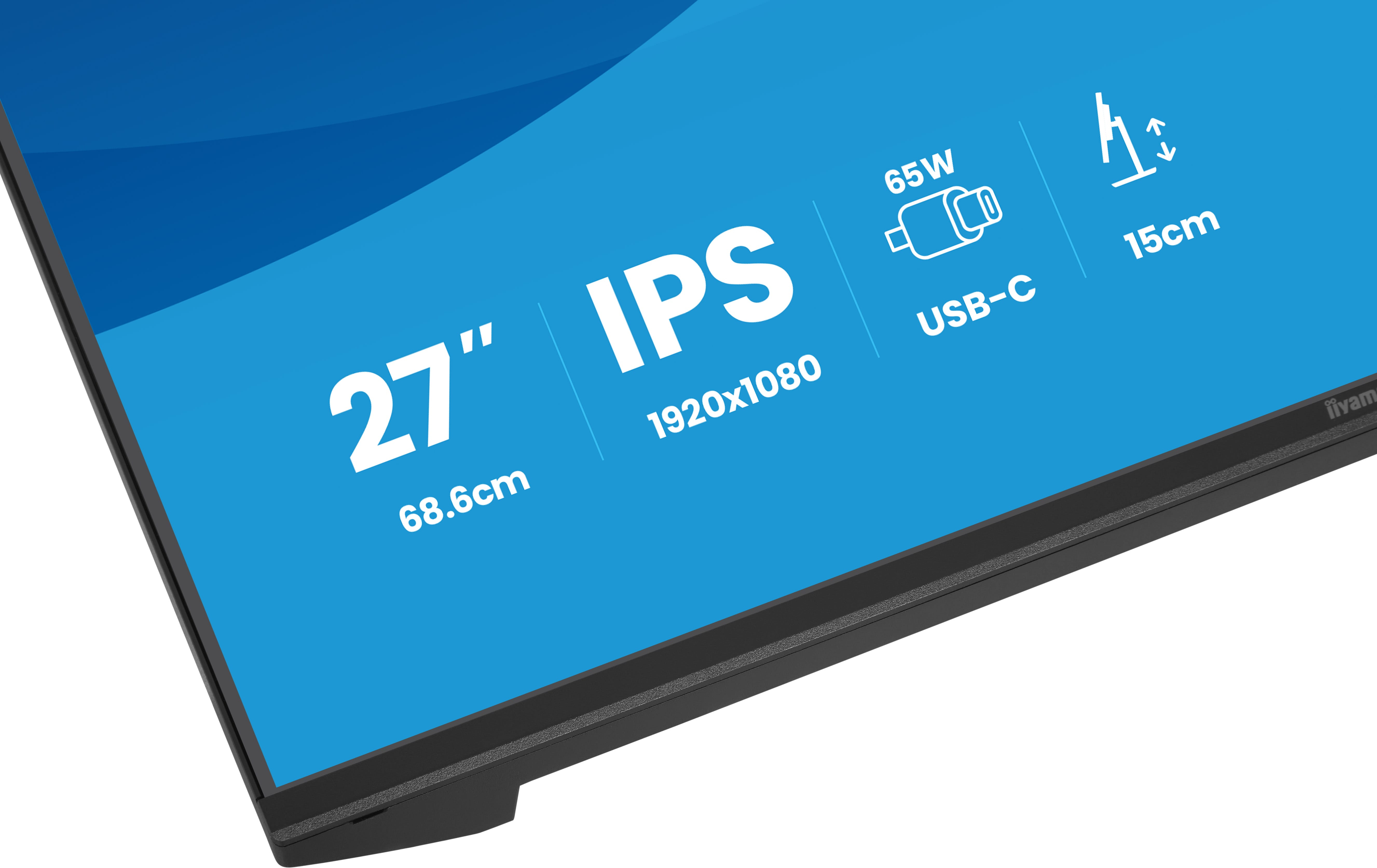 iiyama ProLite XB2797HSN-B1 pantalla para PC 68,6 cm (27) 1920 x 1080 Pixeles Full HD LCD Negro