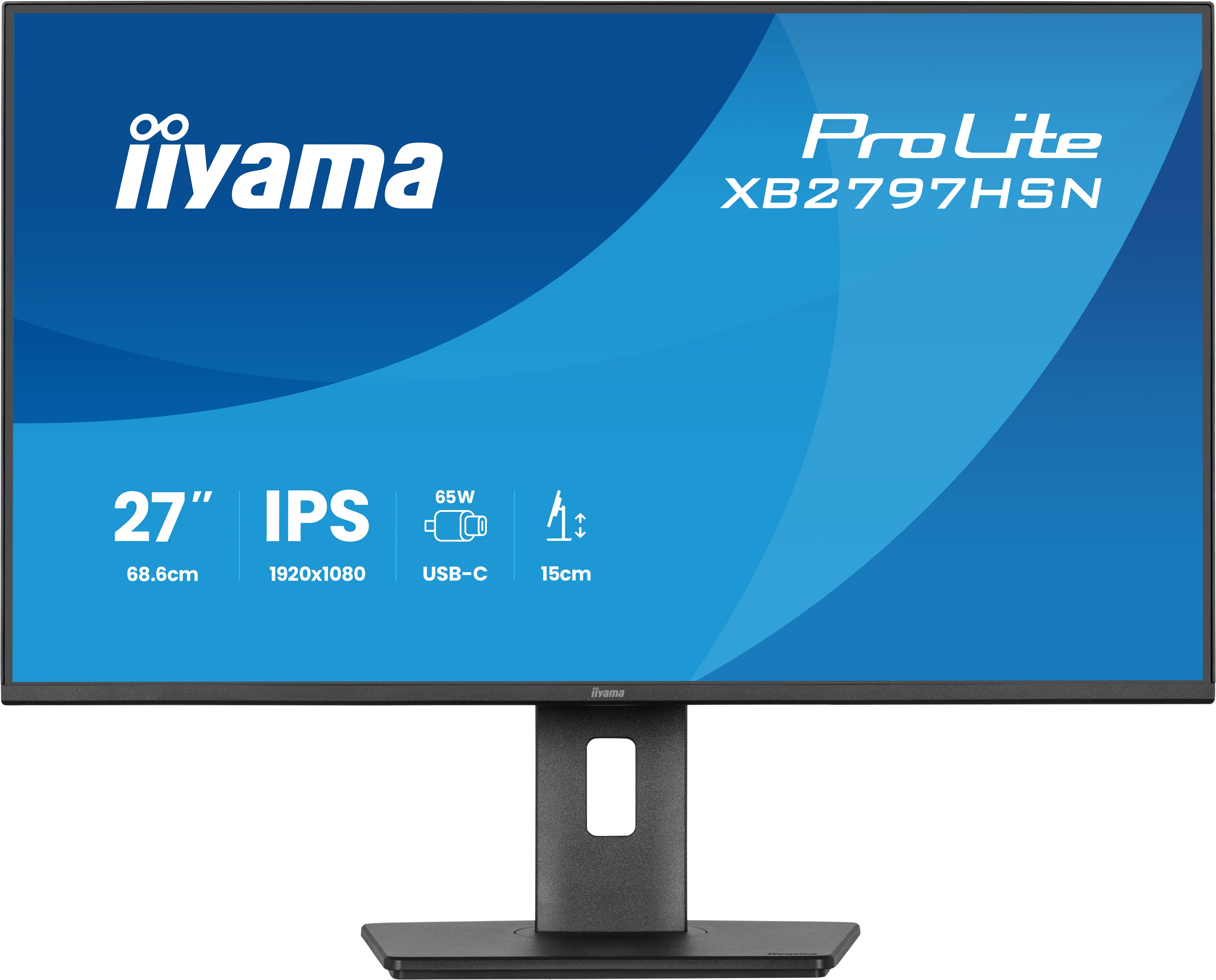 iiyama ProLite XB2797HSN-B1 pantalla para PC 68,6 cm (27) 1920 x 1080 Pixeles Full HD LCD Negro