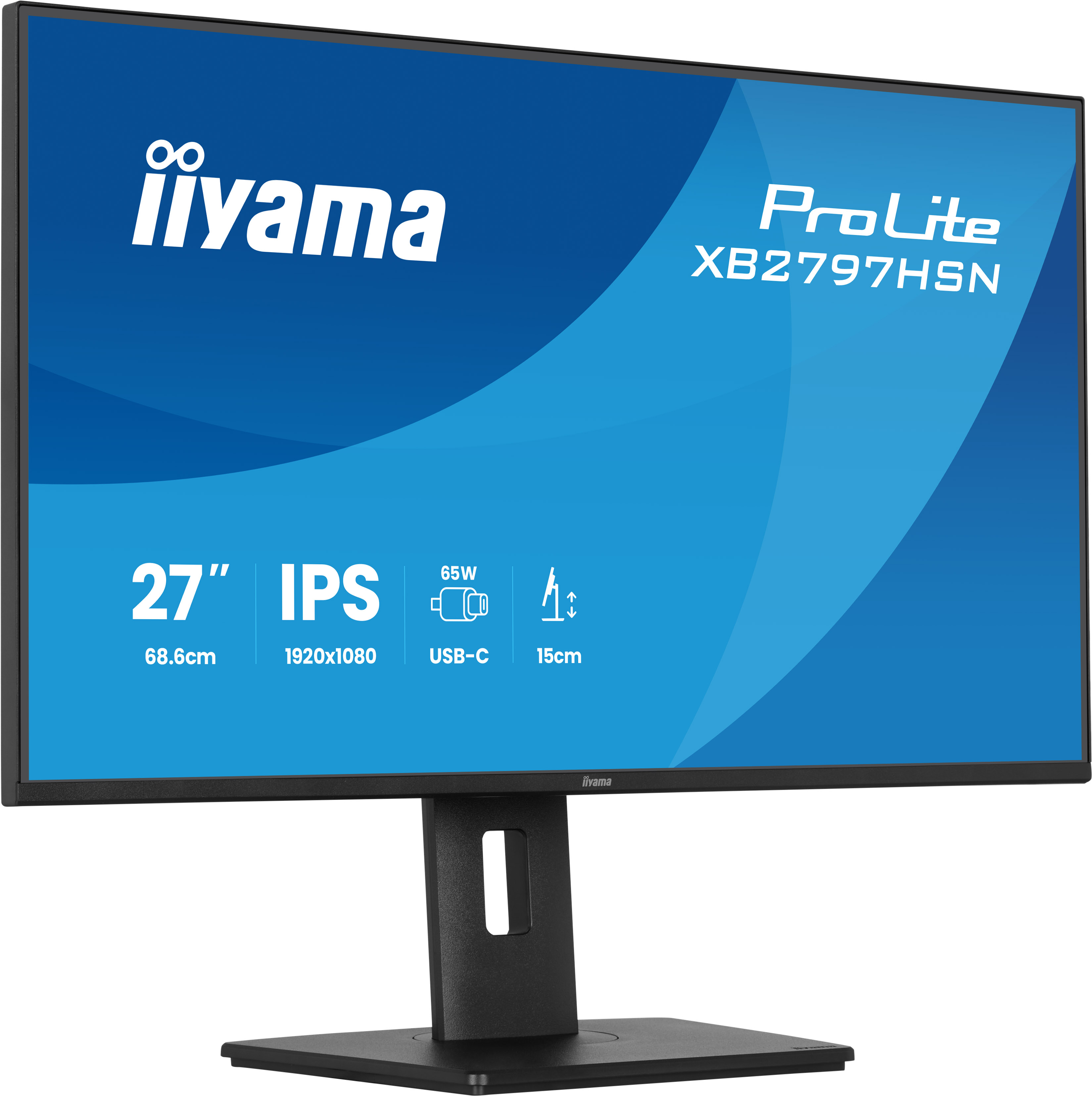 iiyama ProLite XB2797HSN-B1 pantalla para PC 68,6 cm (27) 1920 x 1080 Pixeles Full HD LCD Negro