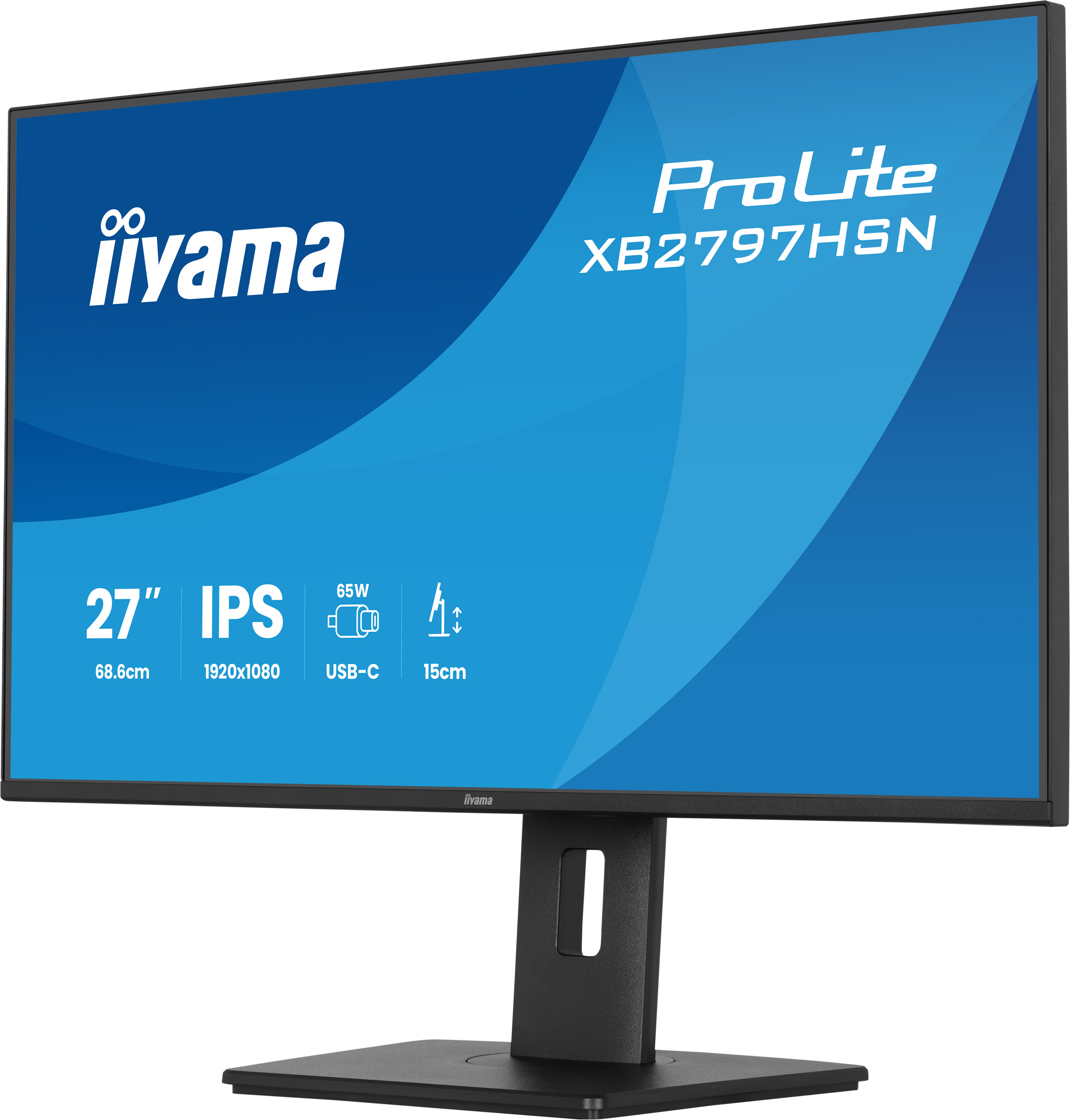 iiyama ProLite XB2797HSN-B1 pantalla para PC 68,6 cm (27) 1920 x 1080 Pixeles Full HD LCD Negro