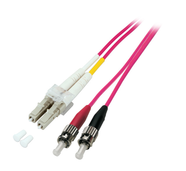 EFB Elektronik O0326.45 fibre optic cable 45 m LC ST OM4 Violet