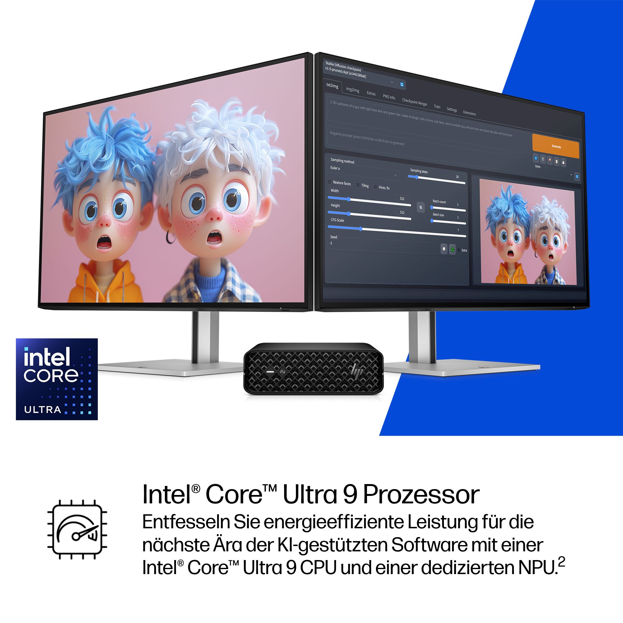 HP Workstation Z2 G1i - Mini - 5U - 1 x Core