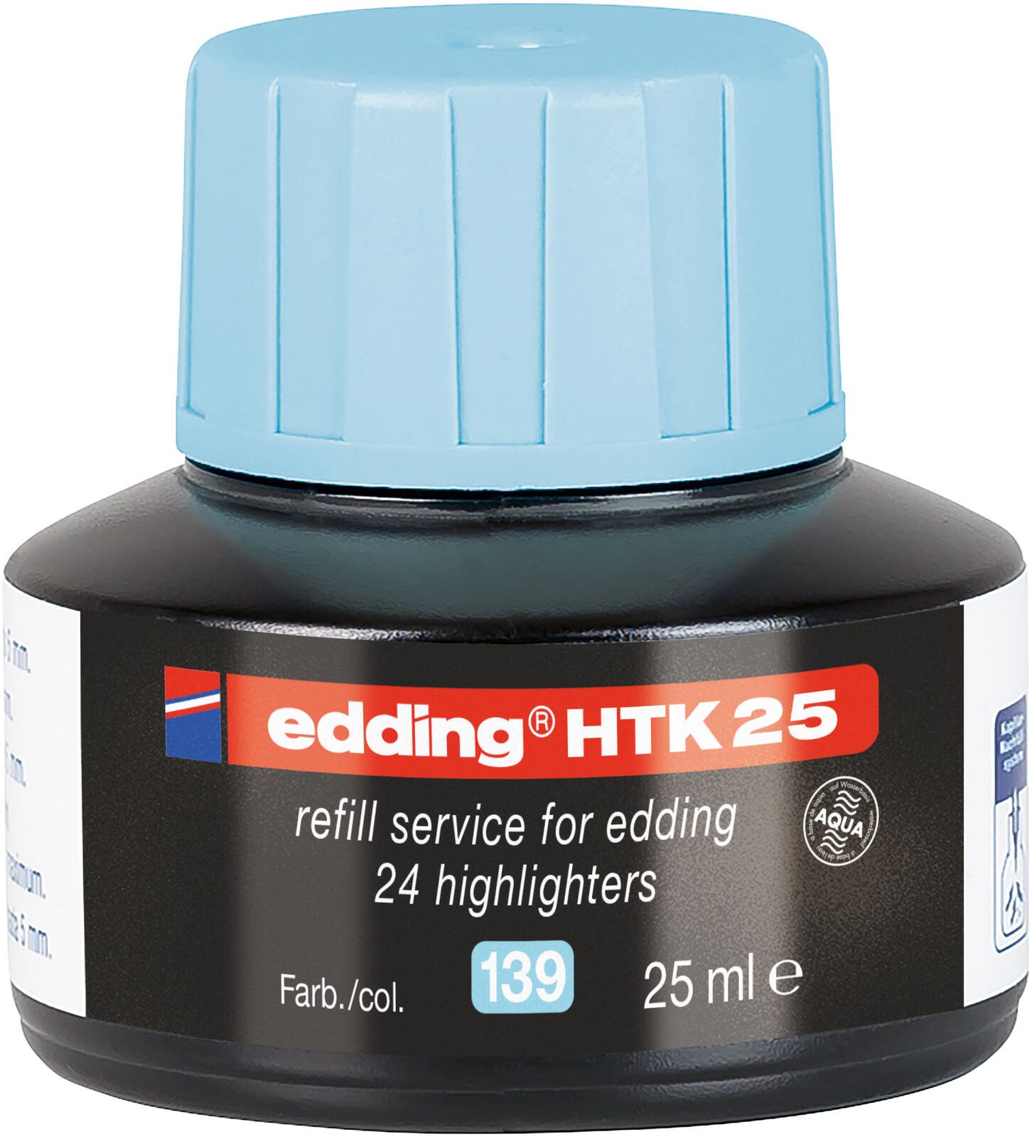 EDDING Nachf�lltine HTK 25 pastellblau Inhalt 25 ml