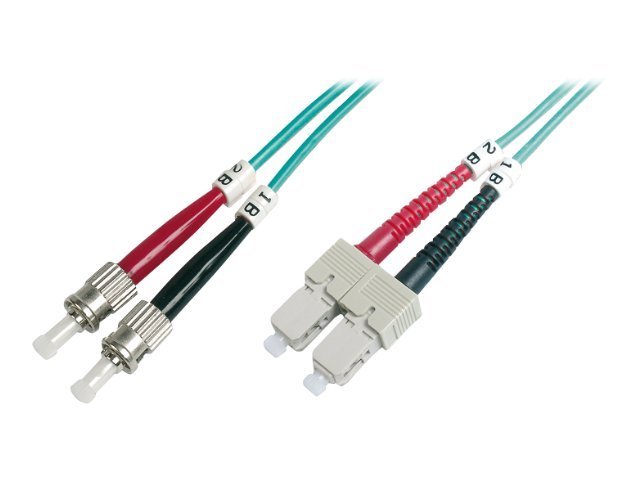 Digitus Fiber Optic Multimode Patch Cord, OM 3, ST / SC