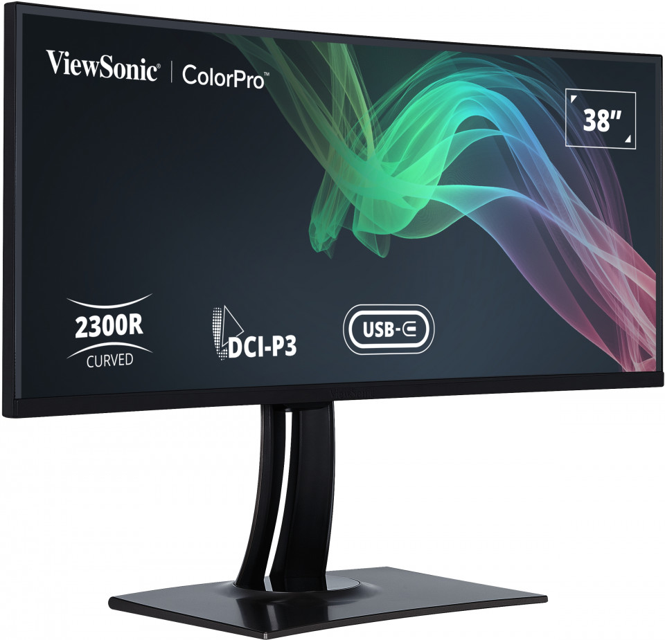 Viewsonic VP3881A pantalla para PC 96,5 cm (38) 3840 x 1600 Pixeles Quad HD+ LED Negro