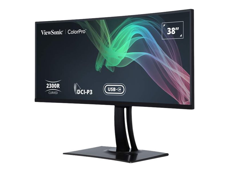 Viewsonic VP3881A pantalla para PC 96,5 cm (38) 3840 x 1600 Pixeles Quad HD+ LED Negro