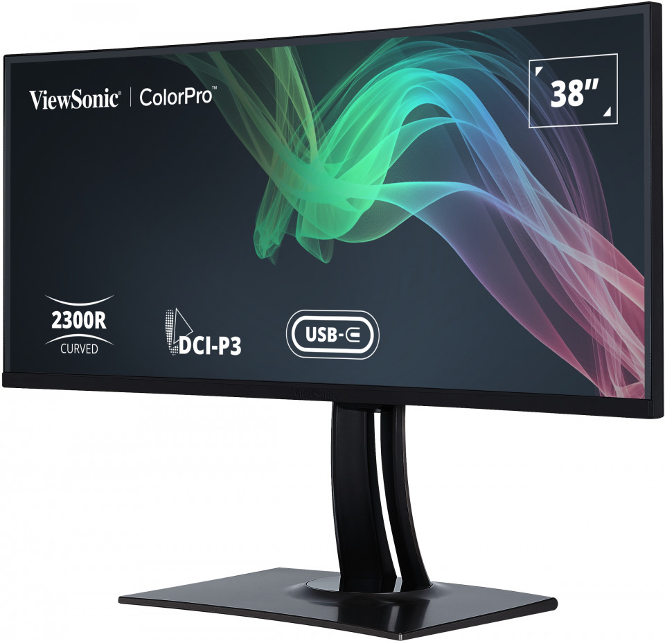 Viewsonic VP3881A pantalla para PC 96,5 cm (38) 3840 x 1600 Pixeles Quad HD+ LED Negro