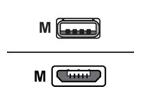 Poly USB-Kabel - Micro-USB Typ B (M) bis USB (M)