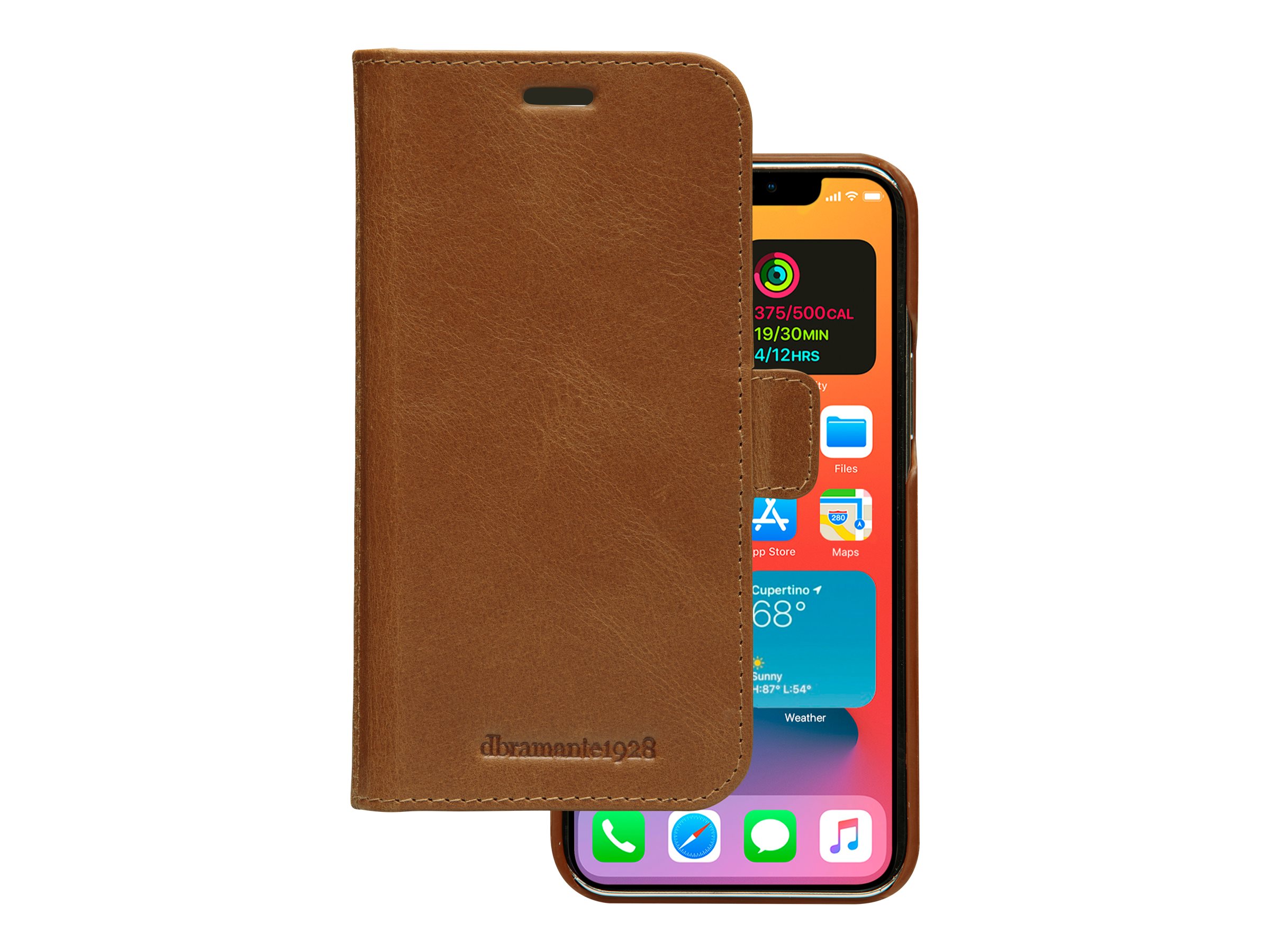 dbramante1928 Lynge custodia per cellulare 15,5 cm (6.1) Custodia a borsellino Marrone chiaro
