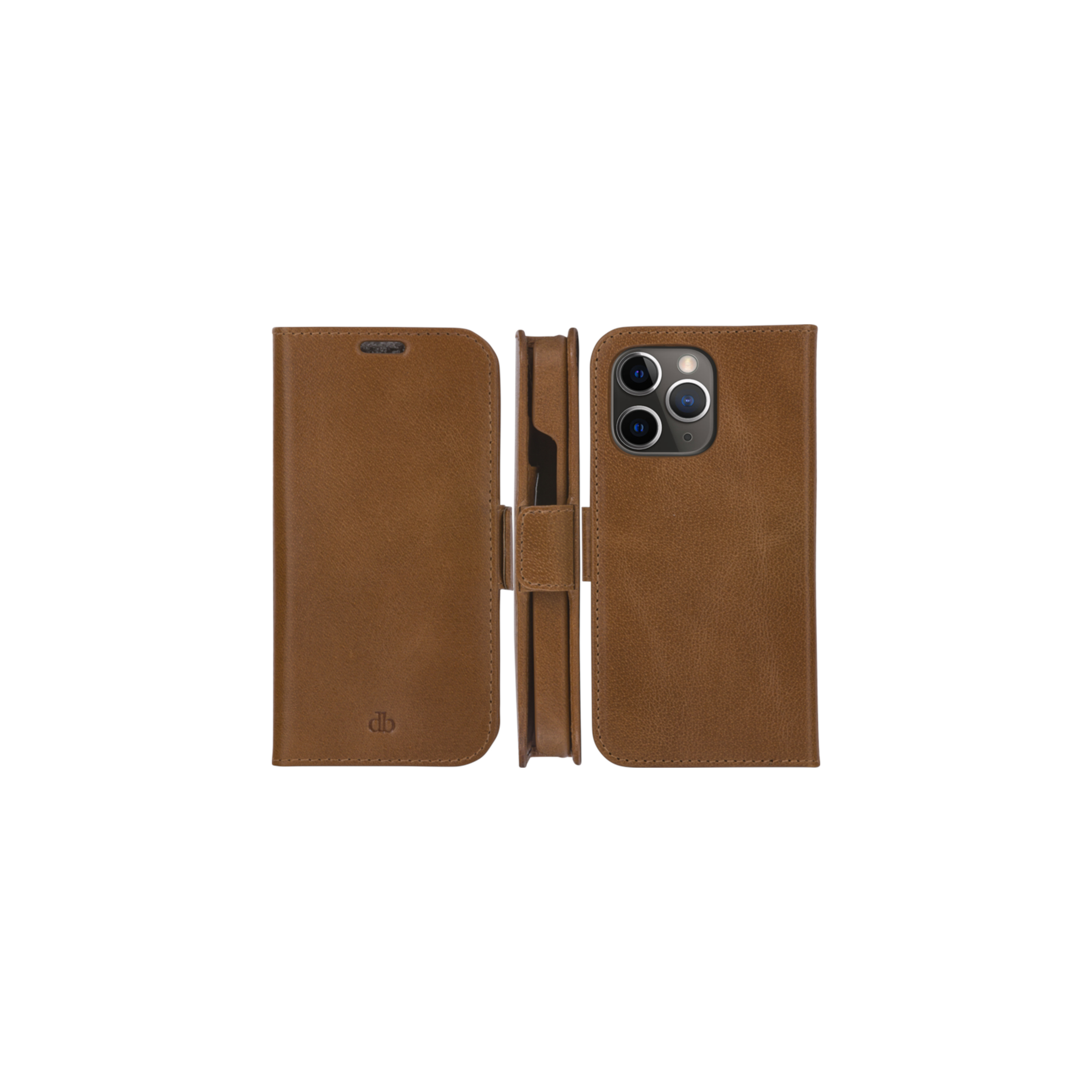 dbramante1928 Lynge custodia per cellulare 15,5 cm (6.1) Custodia a borsellino Marrone chiaro