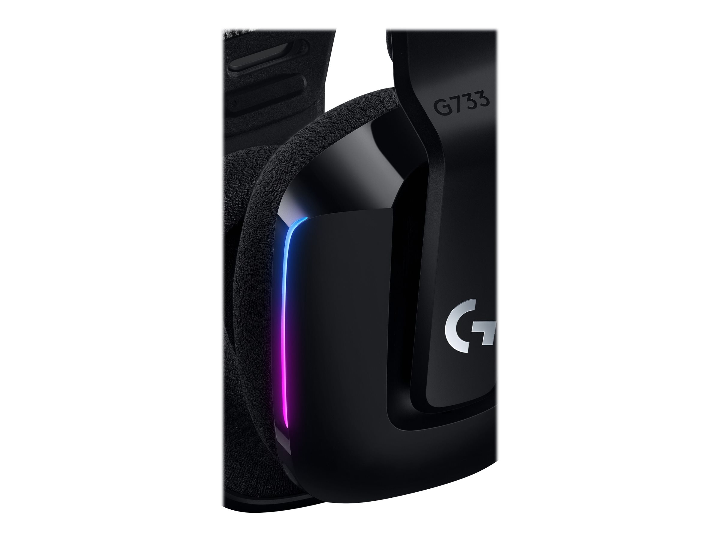 Logitech G733 Lightspeed Wireless RGB Gaming Headset - Black (981-000863)