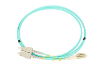 Extralink LC/UPC-SC/UPC| Patchkabel| Multimodus OM3 Duplex - Netzwerk - Multimode-Faser