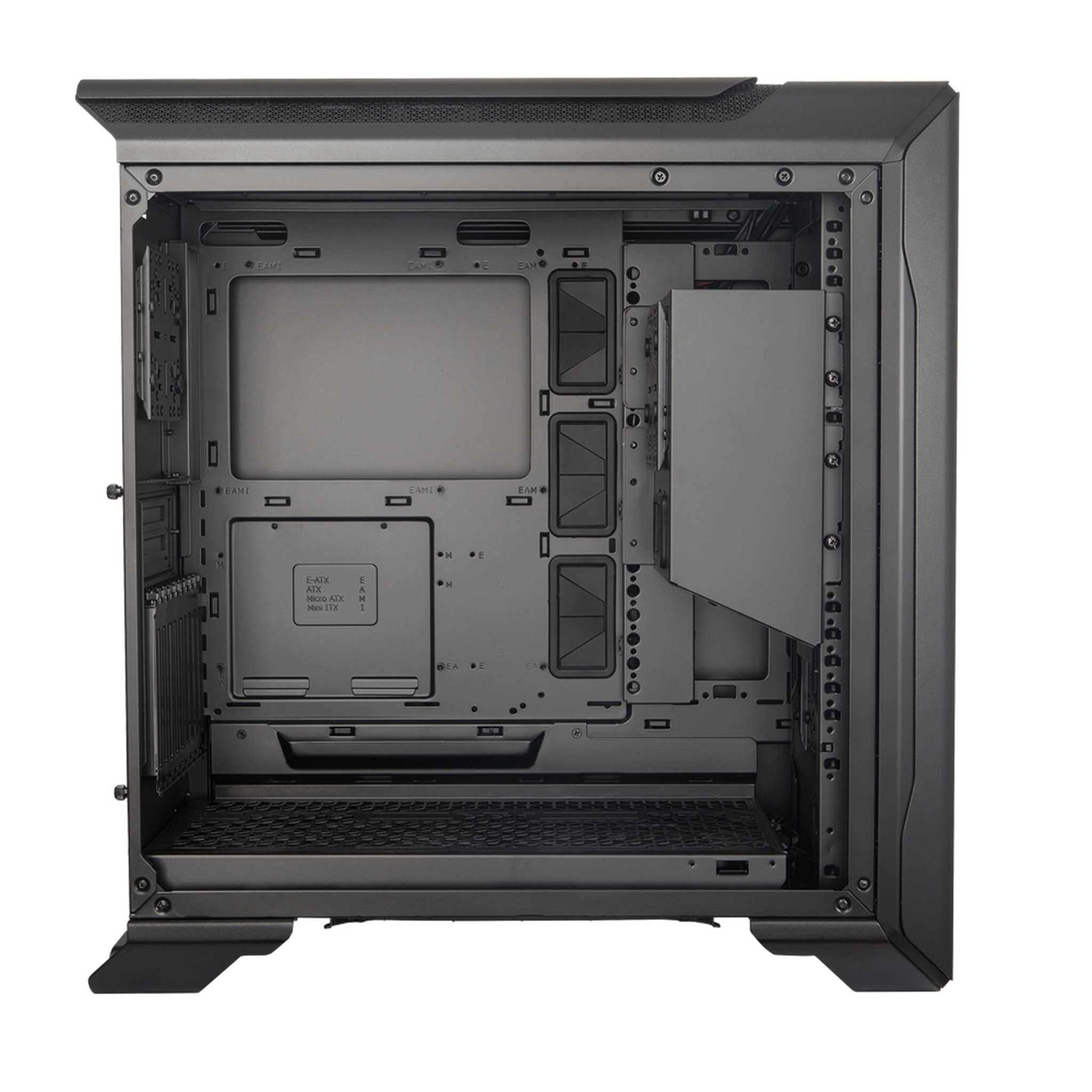 Cooler Master MasterCase SL600M - Black Edition - Tower - E-ATX - keine Spannungsversorgung (ATX)