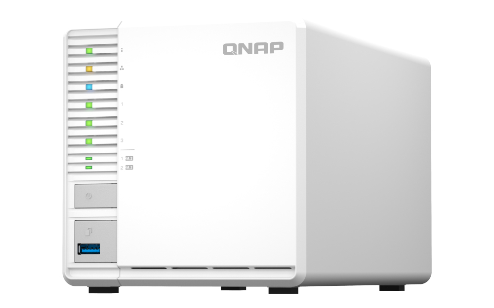 QNAP TS-364 - NAS-Server - 3 Schchte - SATA 6Gb/s