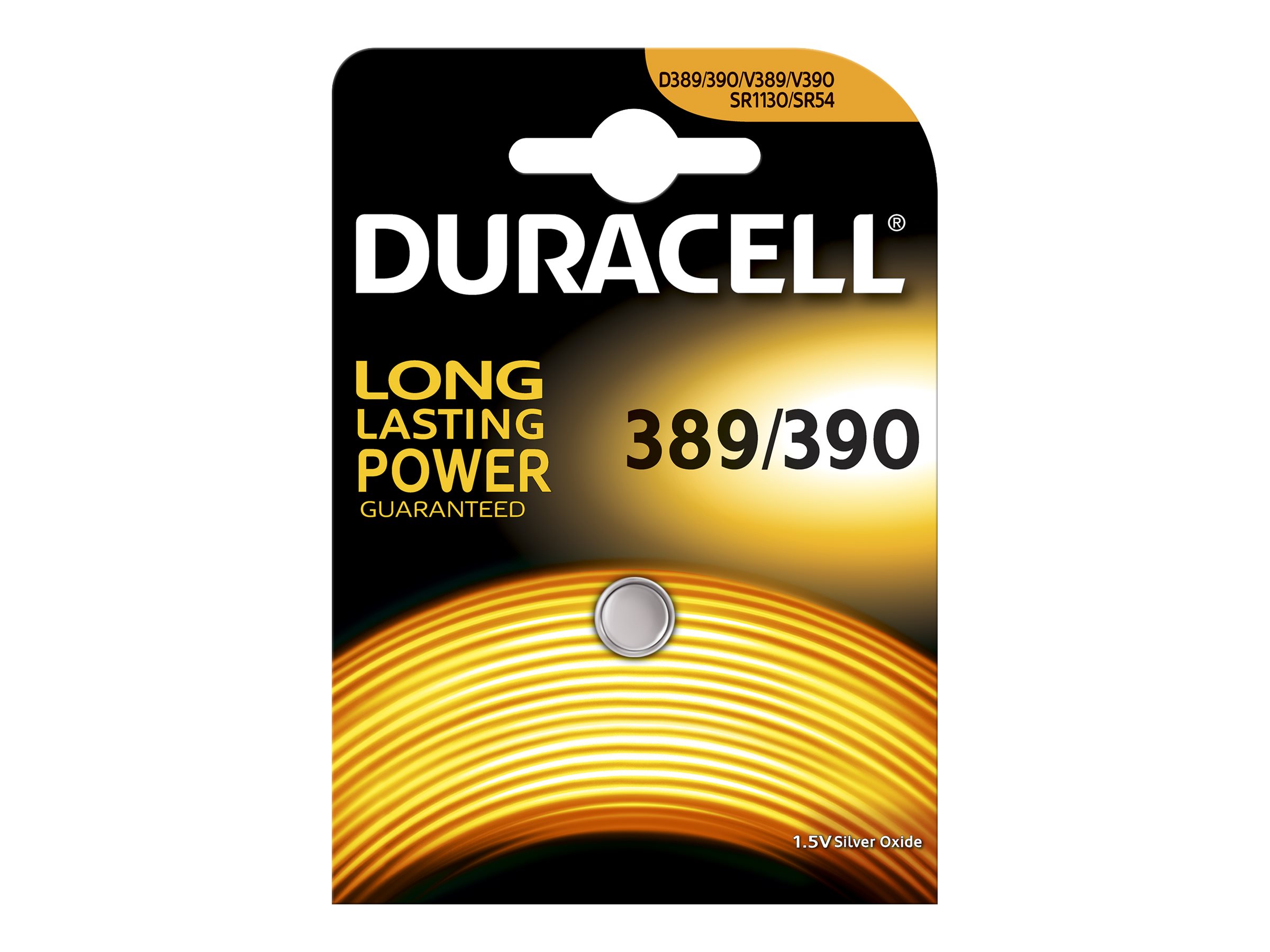 Duracell 389/390 Single-use battery Silver-Oxide (S)