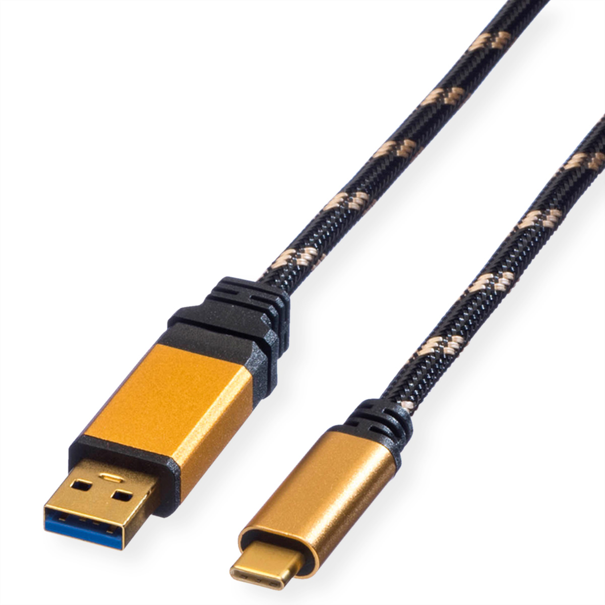 ROLINE GOLD USB3.2 Gen1 Kabel A-C ST/ST - Kabel - Digital/Daten