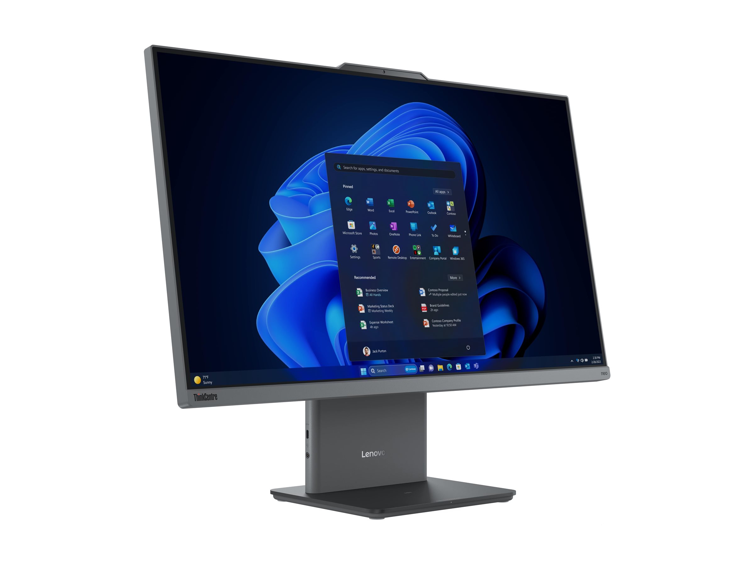 Lenovo ThinkCentre neo 50a 27 G5 12SA - All-in-One (Komplettl�sung)